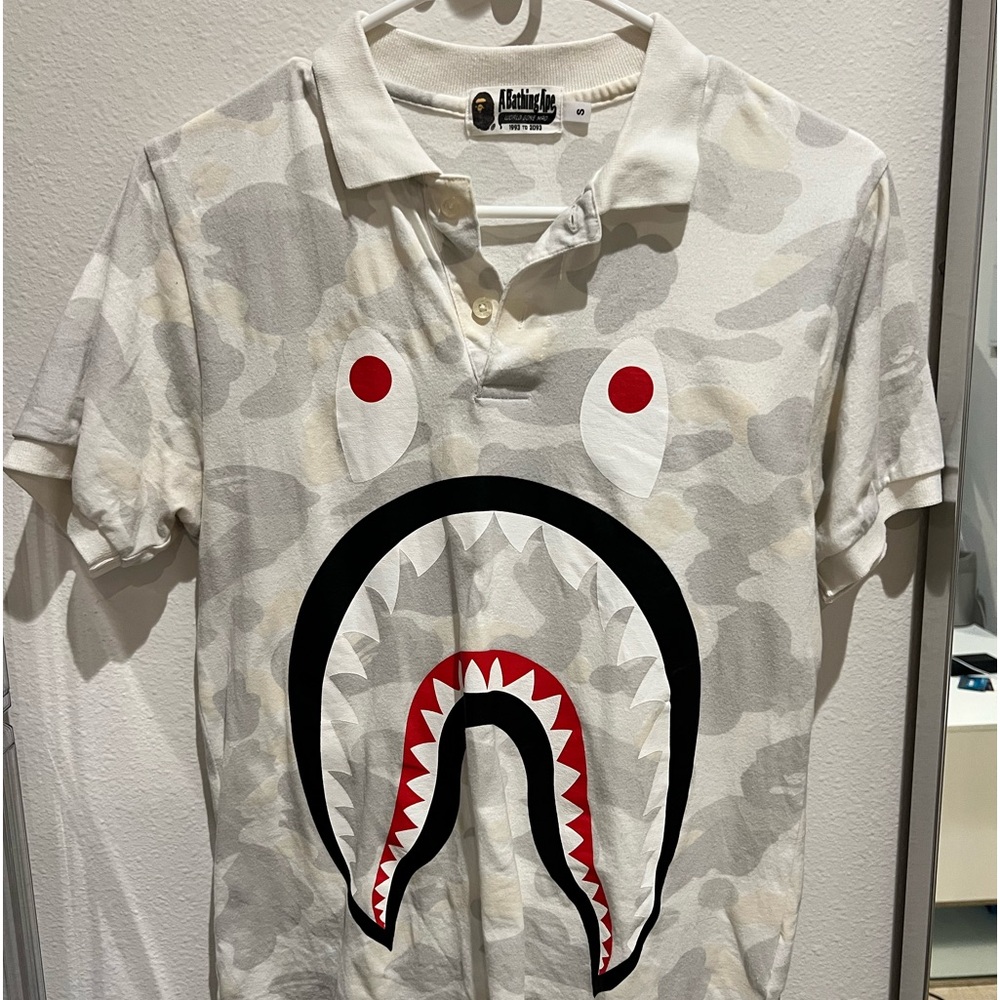 BAPE POLO GLO IN THE DARK